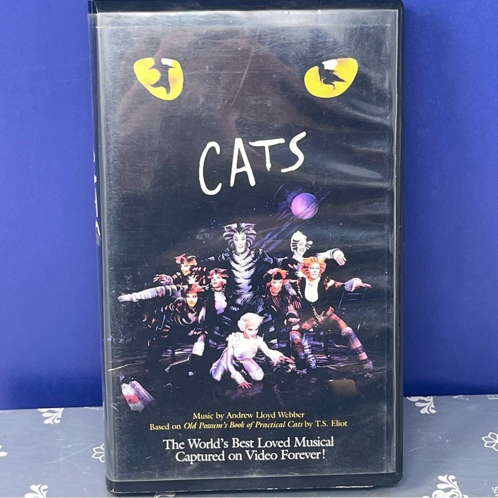 1998 Cats Musical VHS Tape
